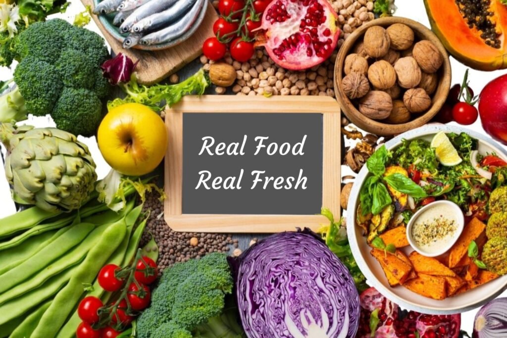 Real whole foods plant based organic