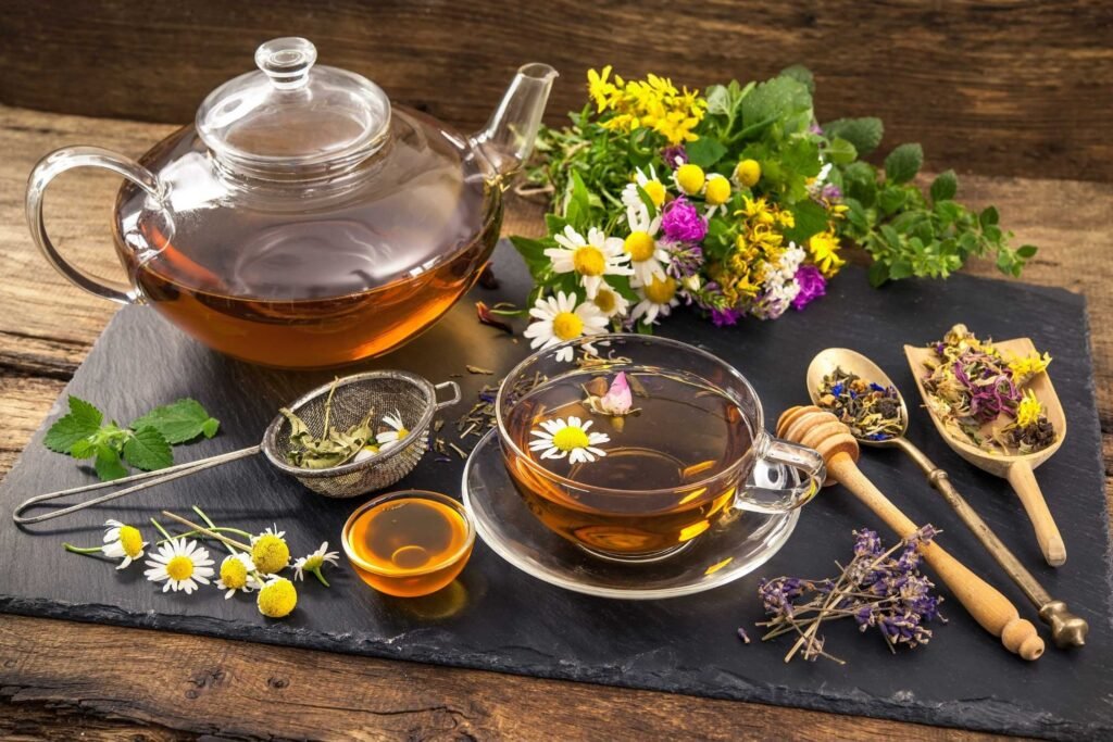 Herbal Teas can have many Anti-inflammatory properties