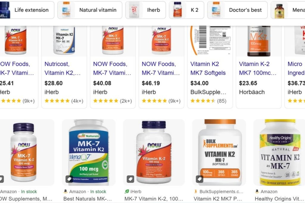 Vitamin K2 - Arthritis, Inflammation and back pain.