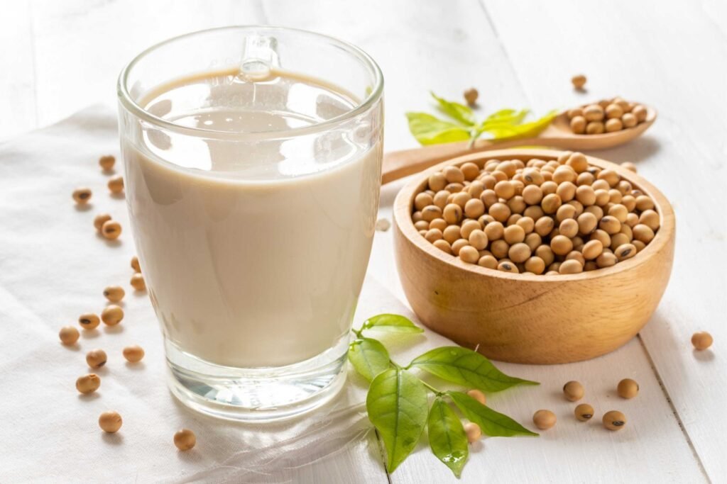 Soy, Almond and other Plant Milks for a low inflammatory diet.