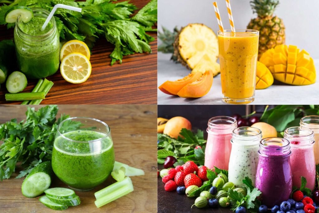 Smoothies Retain Fibre for greater health.